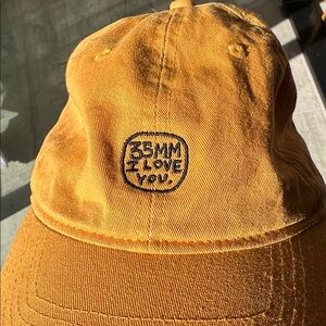 The Quiet Life I love You Graphic Yellow Baseball Hat Cap One Size